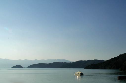 Oki-shima (middle in the picture)
