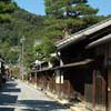 Street of old merchant houses and warehouses