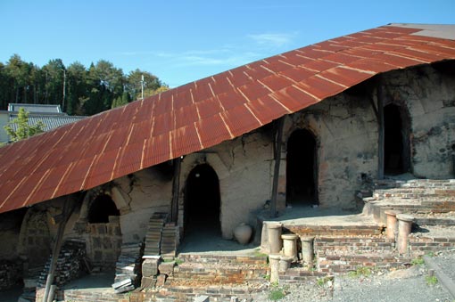 Climbing kiln in Shigaraki