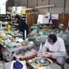 Studio of a local potter