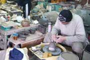 Pottery studio in Shigaraki