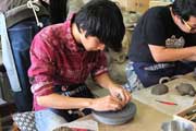 pottery making in Shigaraki